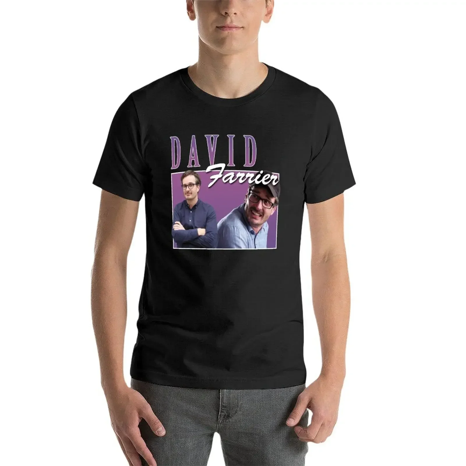 David Huf schmied T-Shirt Schwergewichte Mann Kleidung süße Kleidung Schwergewicht T-Shirts für Männer