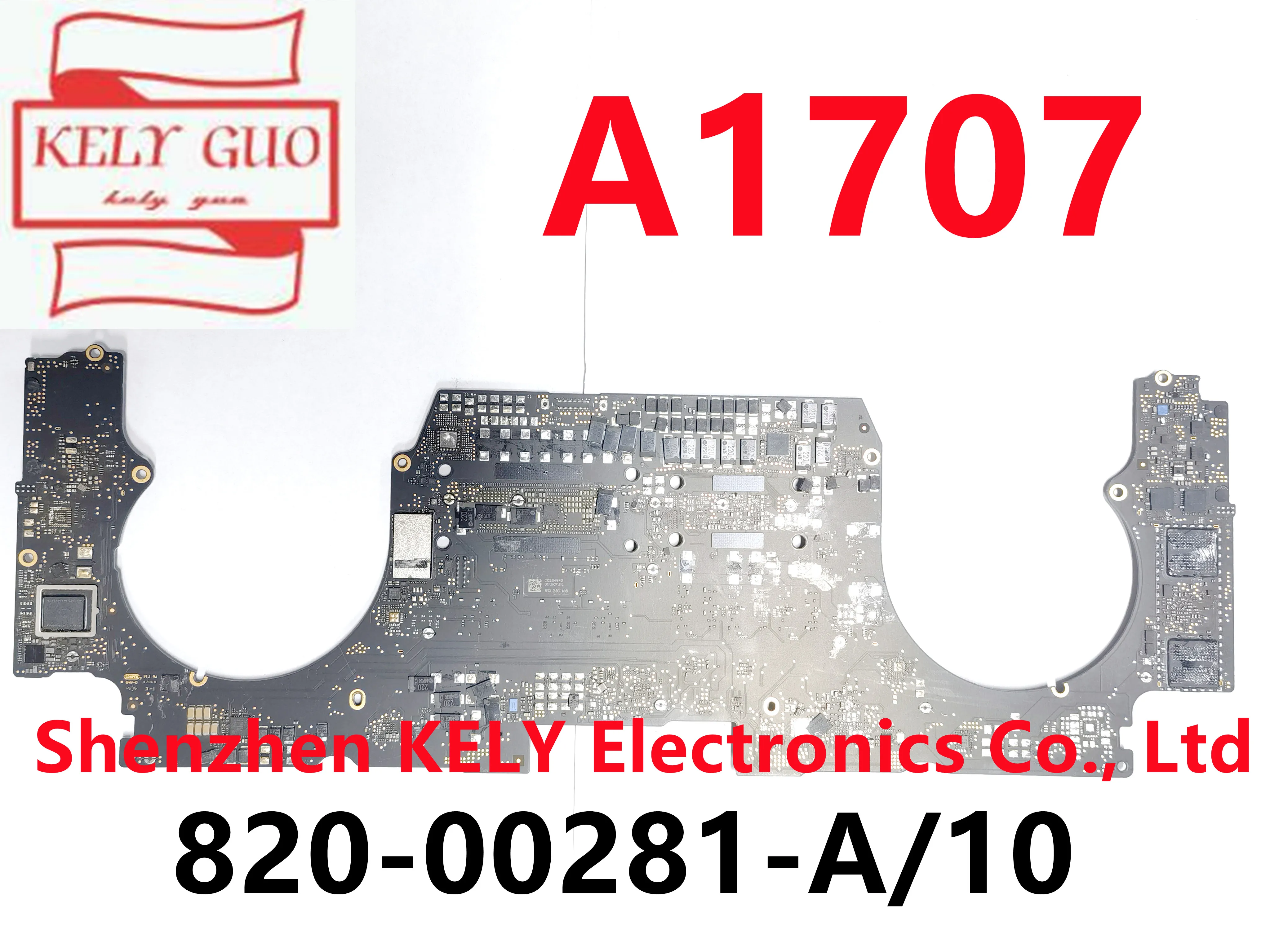 2016years 820-00281 820-00281-A/10 Faulty logic motherboard For Apple MacBook pro A1707 repair