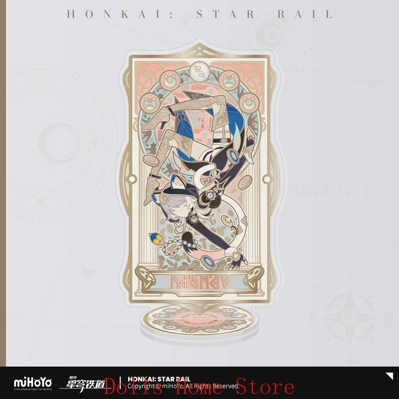 Oficial honkai star rail phainon castorice jogo cosplay rotativo standee anime dos desenhos animados ornamento de mesa presente dos fãs do dia das bruxas