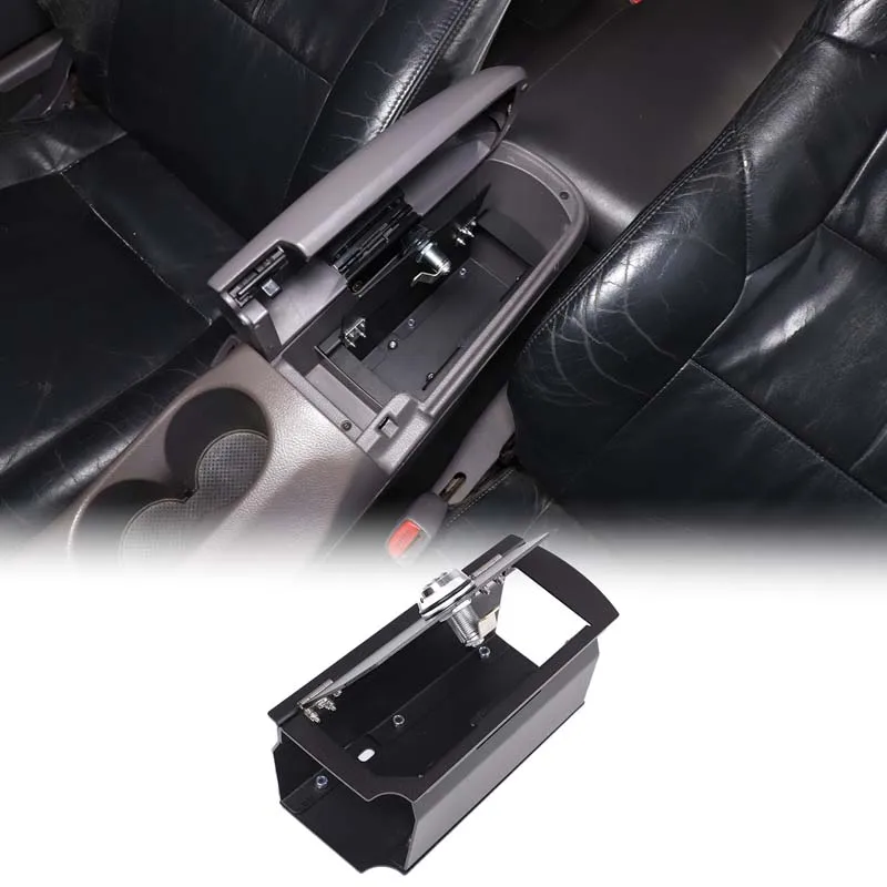 For Toyota Celica Coupe 1999-2005 Carbon Steel Password Lock Security Safe Box Armrest Storage Privacy Protection Accessories