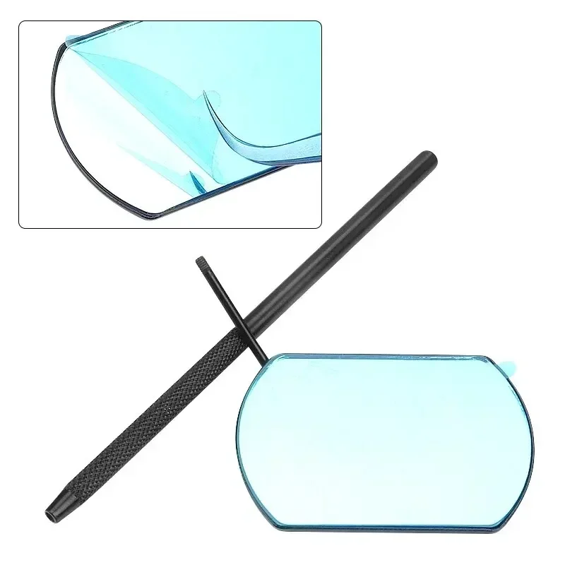 1 stuks wimperverlenging spiegel wimperverlenging enten gereedschap roestvrij staal multifunctionele controle wimper spiegel schoonheid make-up
