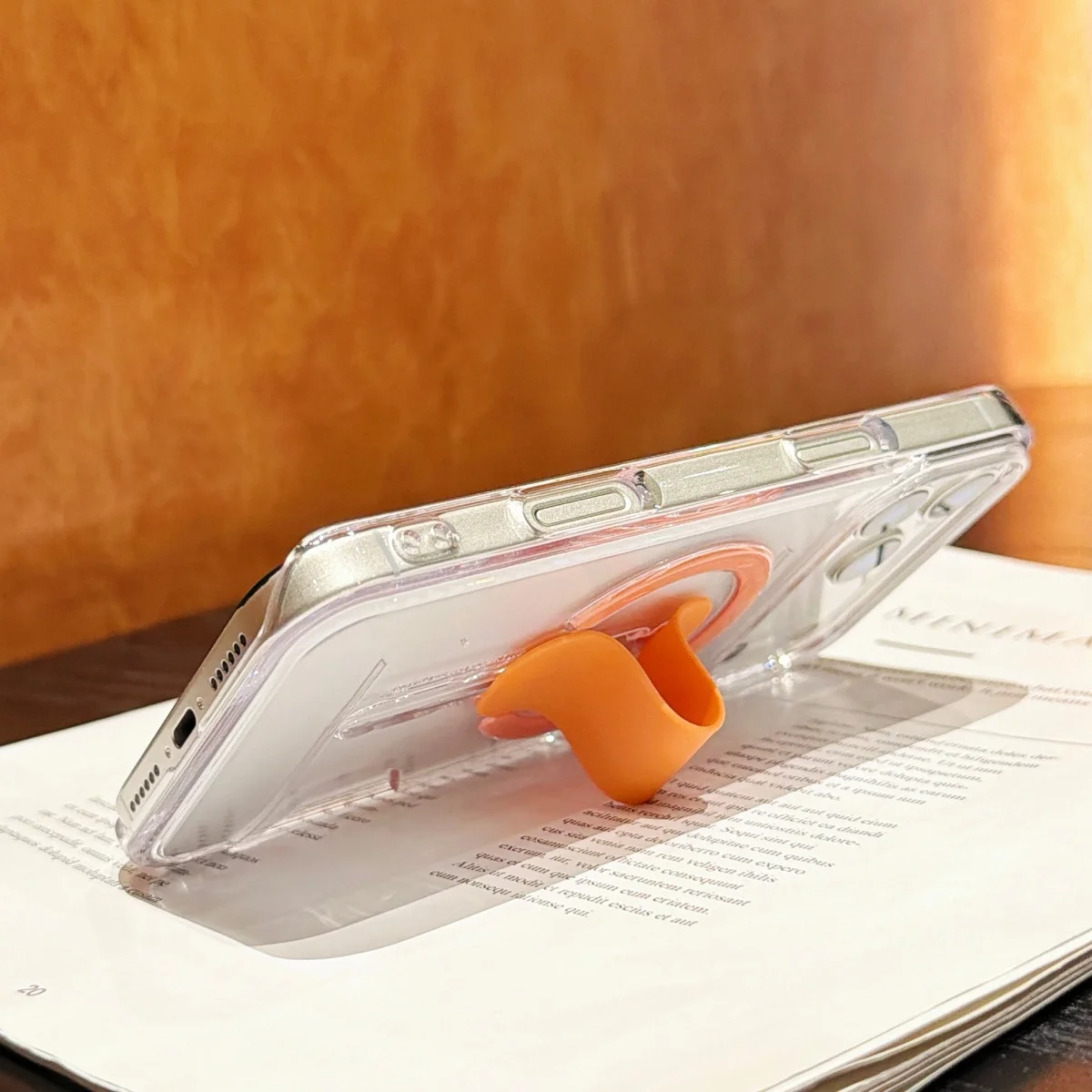 Luxuriöser HD-Kartenhalter mit klarem Display für Magsafe-Hülle für iPhone 17 16 15 14 18 Pro Max, magnetische Ladefunktion, stoßfeste Acrylhülle – Detail 18