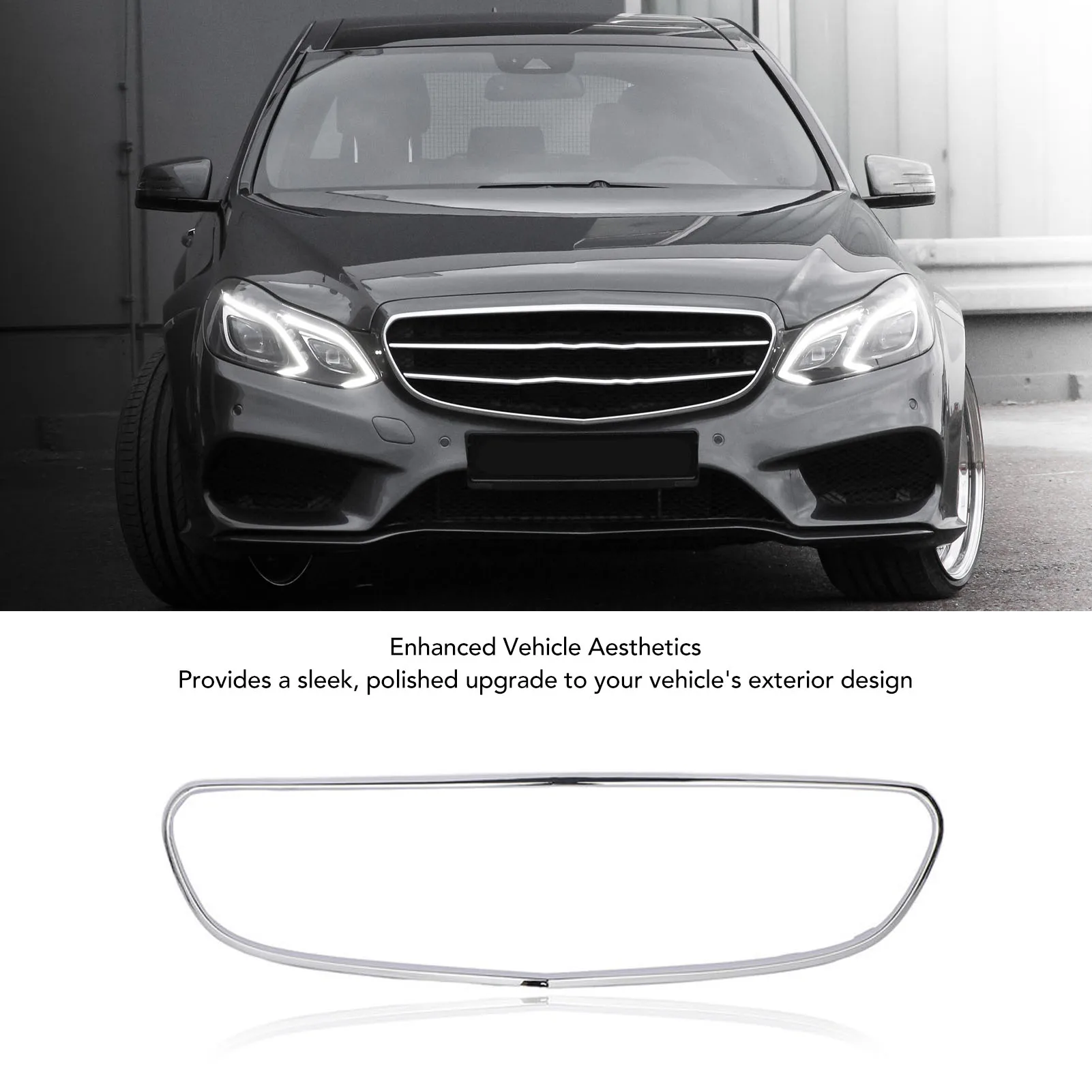 

Накладка на переднюю решетку радиатора 2128852574, замена для E-Class W212 S212 Facelift 2014-2016 гг.