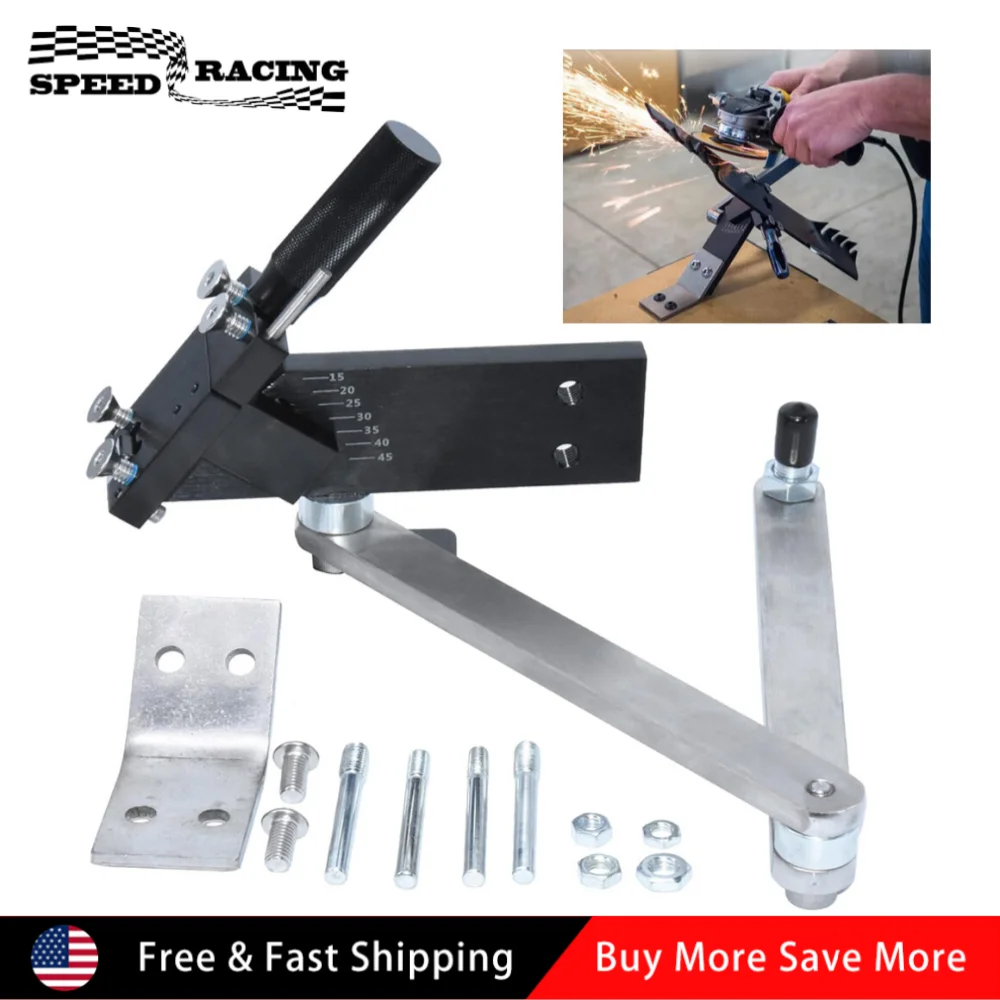 

Sharpener Model 5005 Lawn Mower Blade Black For Straight Standard 15°-45° Adjustable