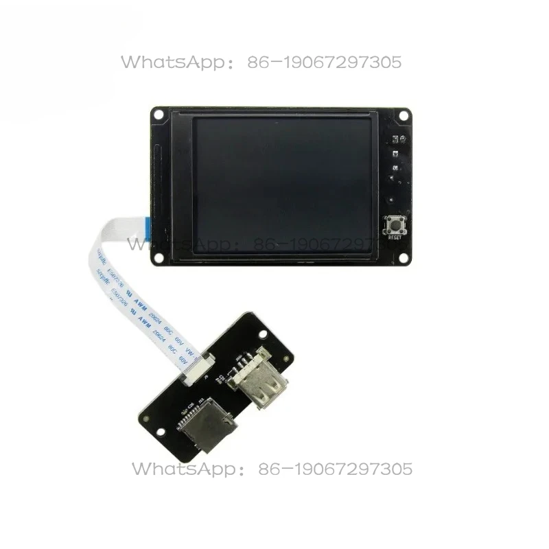 Impresora 3D de artillería Sidewinder X2 y componentes de pantalla y placa Genius Pro
