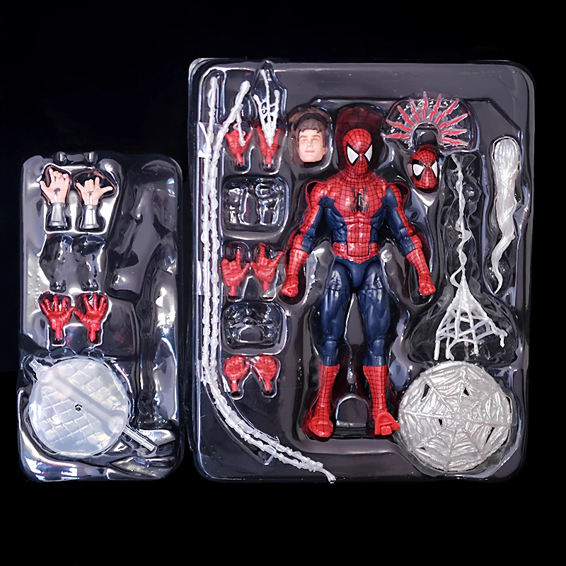 

2026 New In Stock Marvel Legends Maximum15cm Anime Action Figure Colle ctible Model Toys Series Spider-Man Deluxe Model