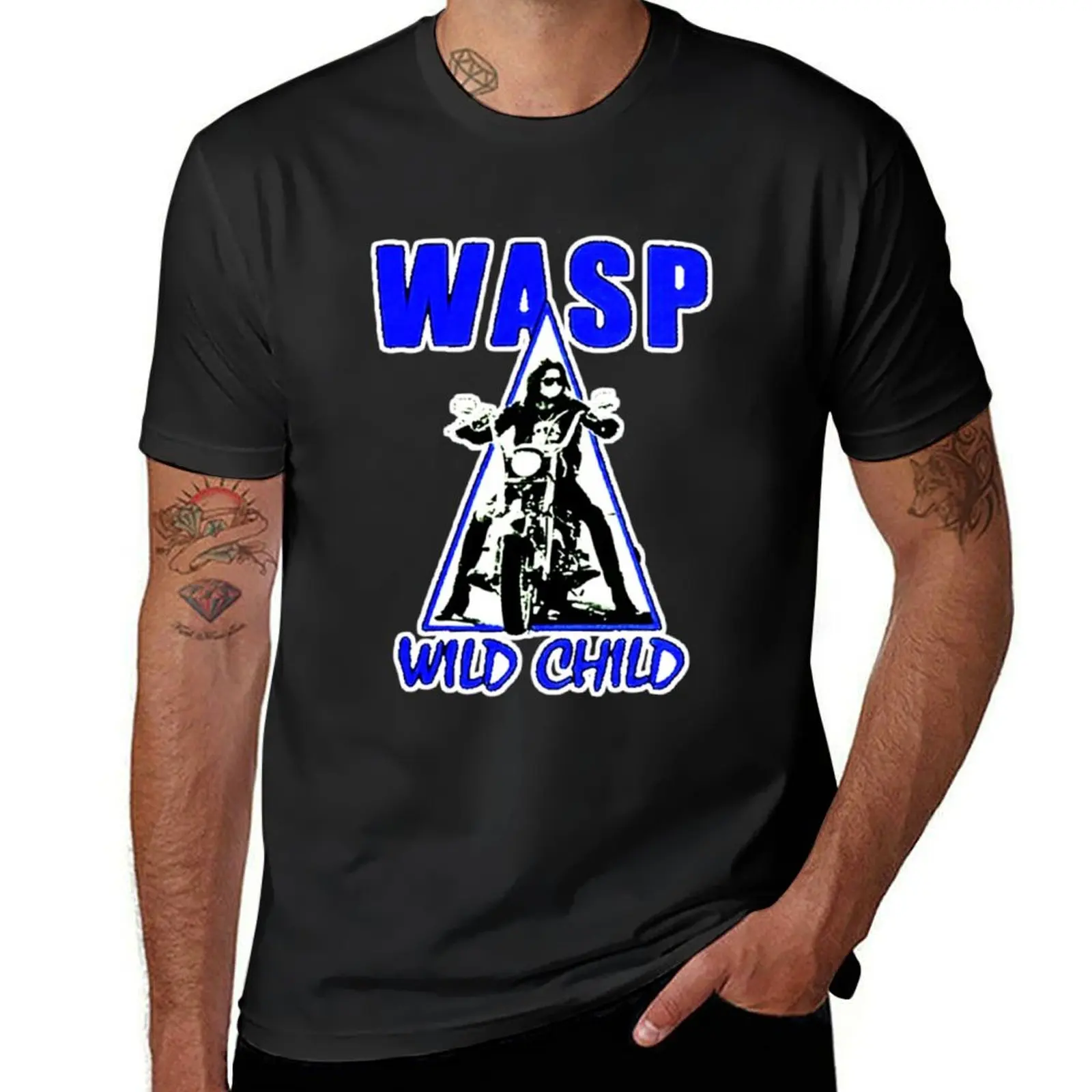 conception la plus vendue de w.a.s.p. bande T-Shirt cute clothes shirts graphic tees blanks quick-drying mens t shirt