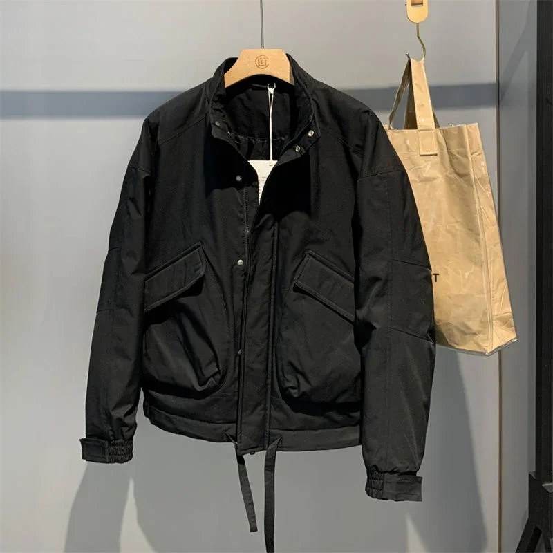 Men's Assault Jacket Autumn/winter All Match Workwear Jacket Men's Cycling Jacket Winter Fashion Casual Cardigan Pockets Top