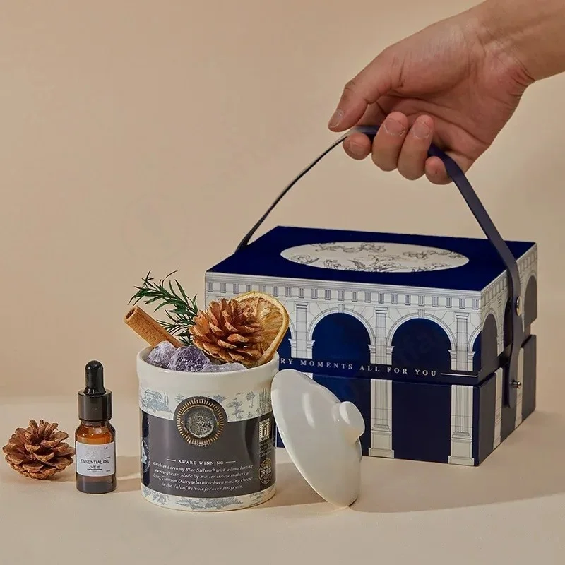 Fireless aromatherapy gift box, boys' birthday gift, girlfriends 520 Valentine's Day, company employee souvenir, graduation