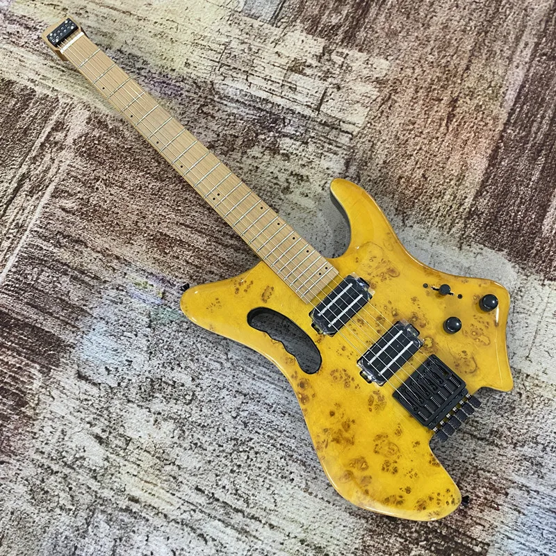 Vicers Guitarra elétrica, com escala de bordo, corpo de basswood, captador HH de 6 cordas, 24 trastes, guitarra elétrica rock