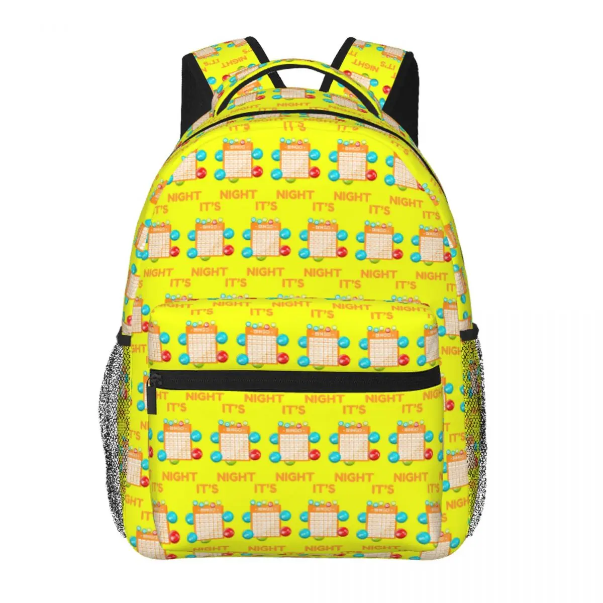 

Bingo Players Worldwide Backpack Student Boys Girls BookBag Kids School Bag Laptop Shoulder Bags for Men Women