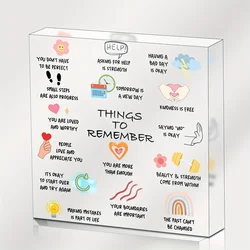 Inspirational Motivational Gifts, Mental Health Gifts, Psychology Decorations for Corner Counseling