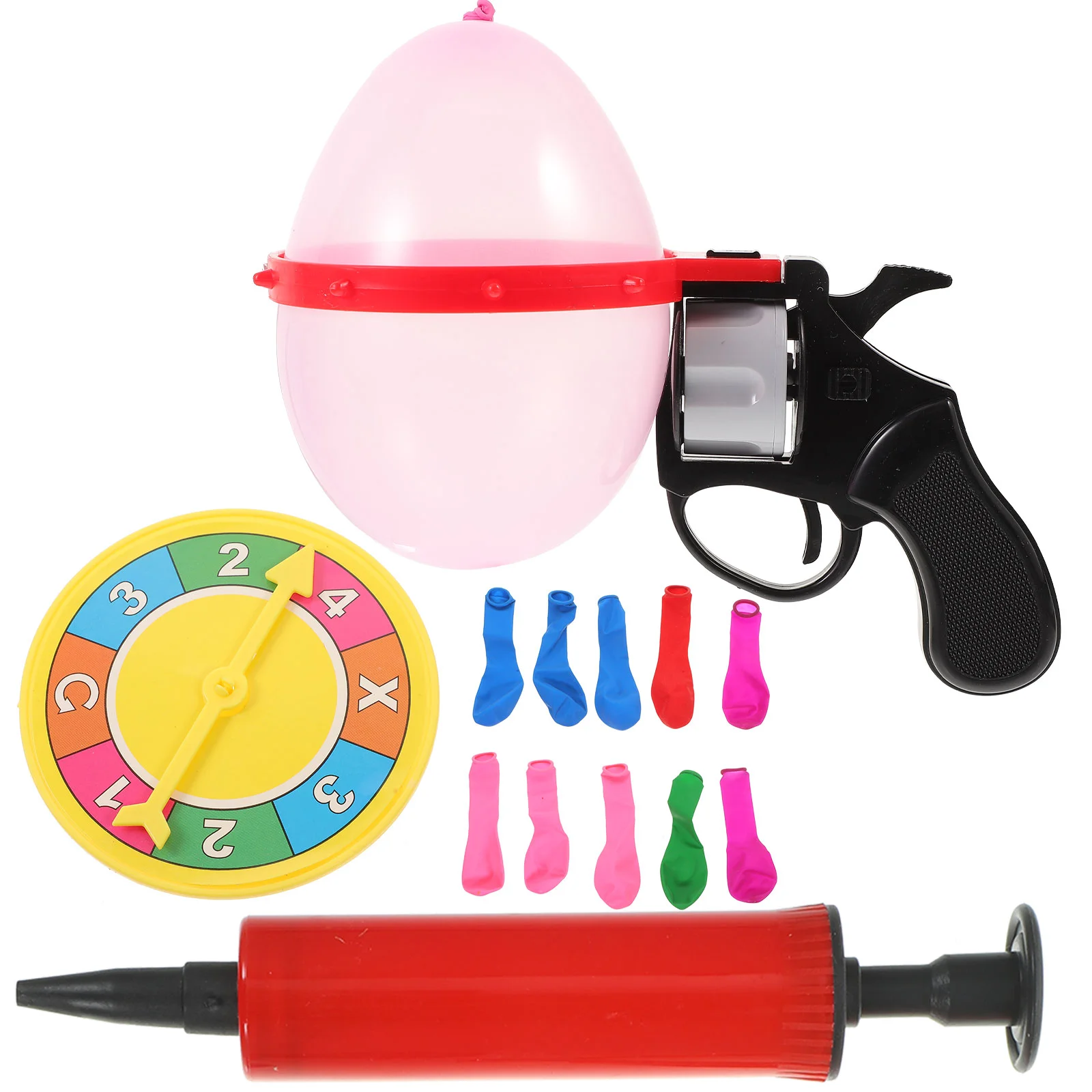 Party Roulette Toys Colorful Balloons for Children Spoof Games Rotary Table