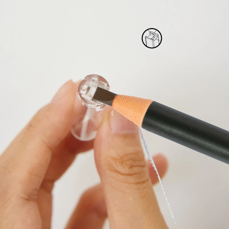 Mulher maquiagem lápis de sobrancelha original chinês maquiagem sobrancelha tatuagem apontador resistente à água lápis de sobrancelha cosméticos barato