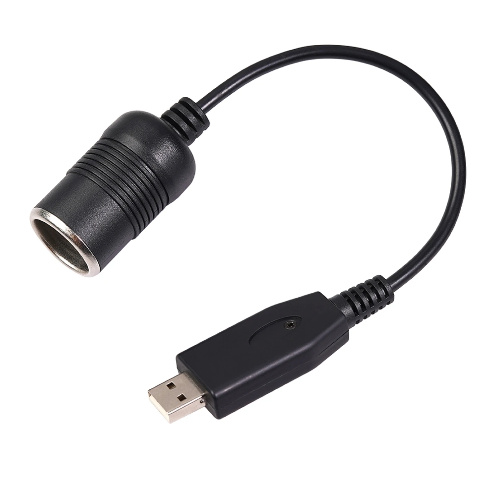 

Car Converter USB Port to Car Cigarette Lighter Socket Female 5V to 12V Boost Power Adapter Cable Adapter Wired Controller