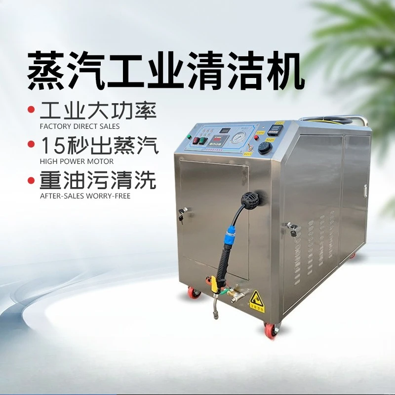 Steam industrial cleaning machine wet and dry interior cabin kitchen cleaning equipment