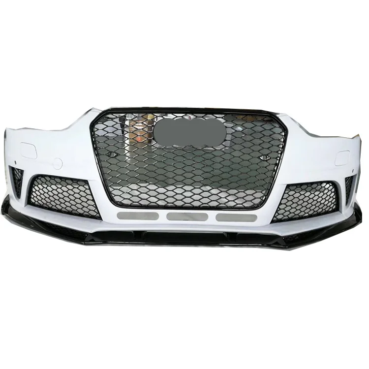 

A4 S4 RS4 b8.5 Car bumper with fog lamp audis A4 S4 Car Bodykit with grill audis A4 S4 Front bumper 2013- 2016 With