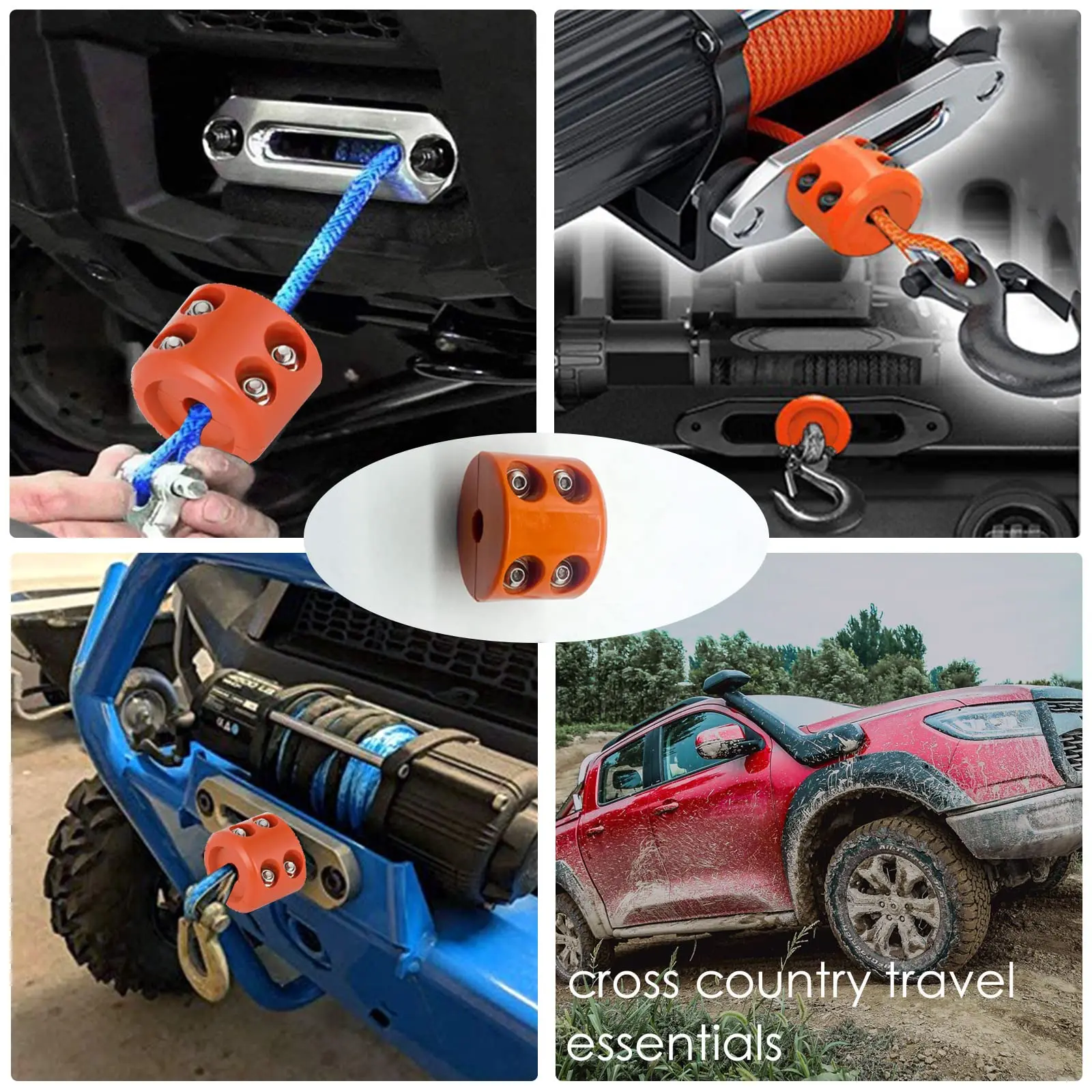 ونش سدادة اكسسوارات السيارات ونش كابل سدادة المطاط ونش سدادة لكابل ونش كابل هوك سدادة مطاطية