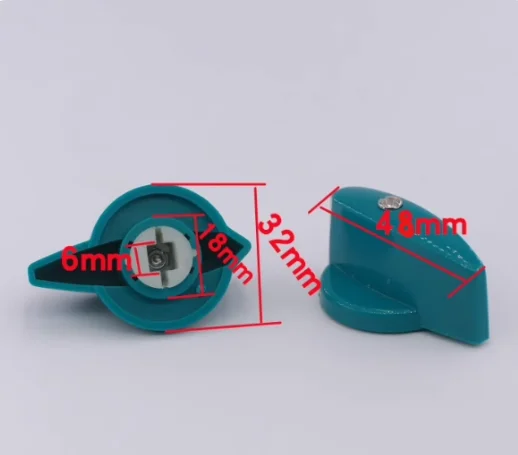 For HZ5D-20 Square Hole 6*6mm Dough Mixer Meat Grinder Conversion Switch Combination Handle Handle Knob