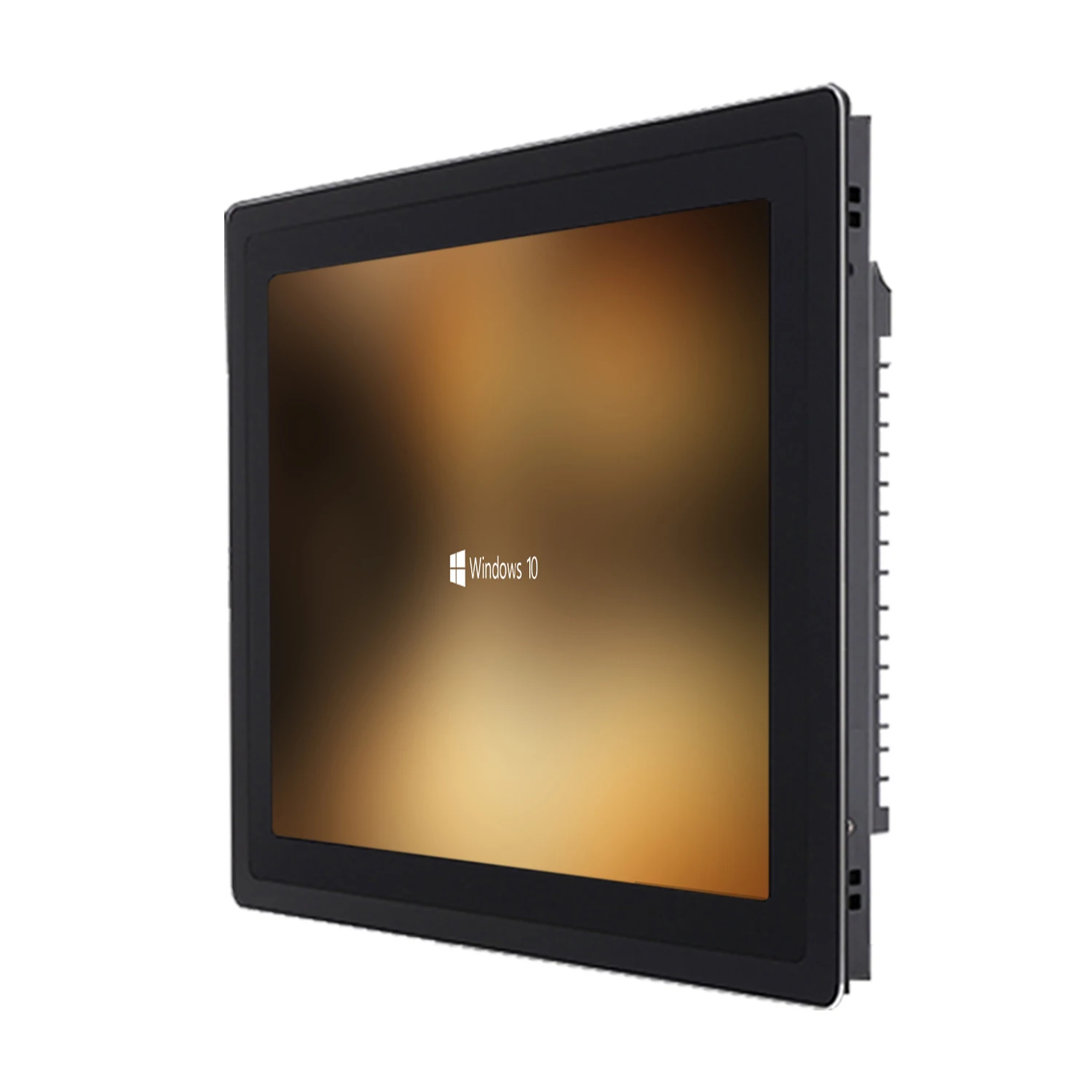 17 19 21.5 Inch industrial all in one computer touch panel pc with resistive touch screen built-in wifi rs232 com for win10 pro