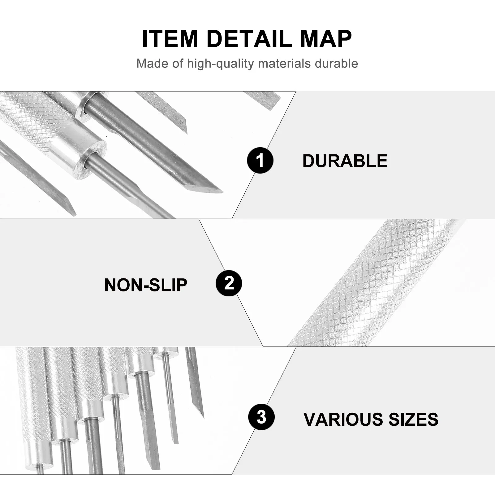 7pcs Woodcut Knives Set Micro Carving Tool Aluminum Handle Marking Cutter Woodworking Chisels Hand Tools DIY Projects