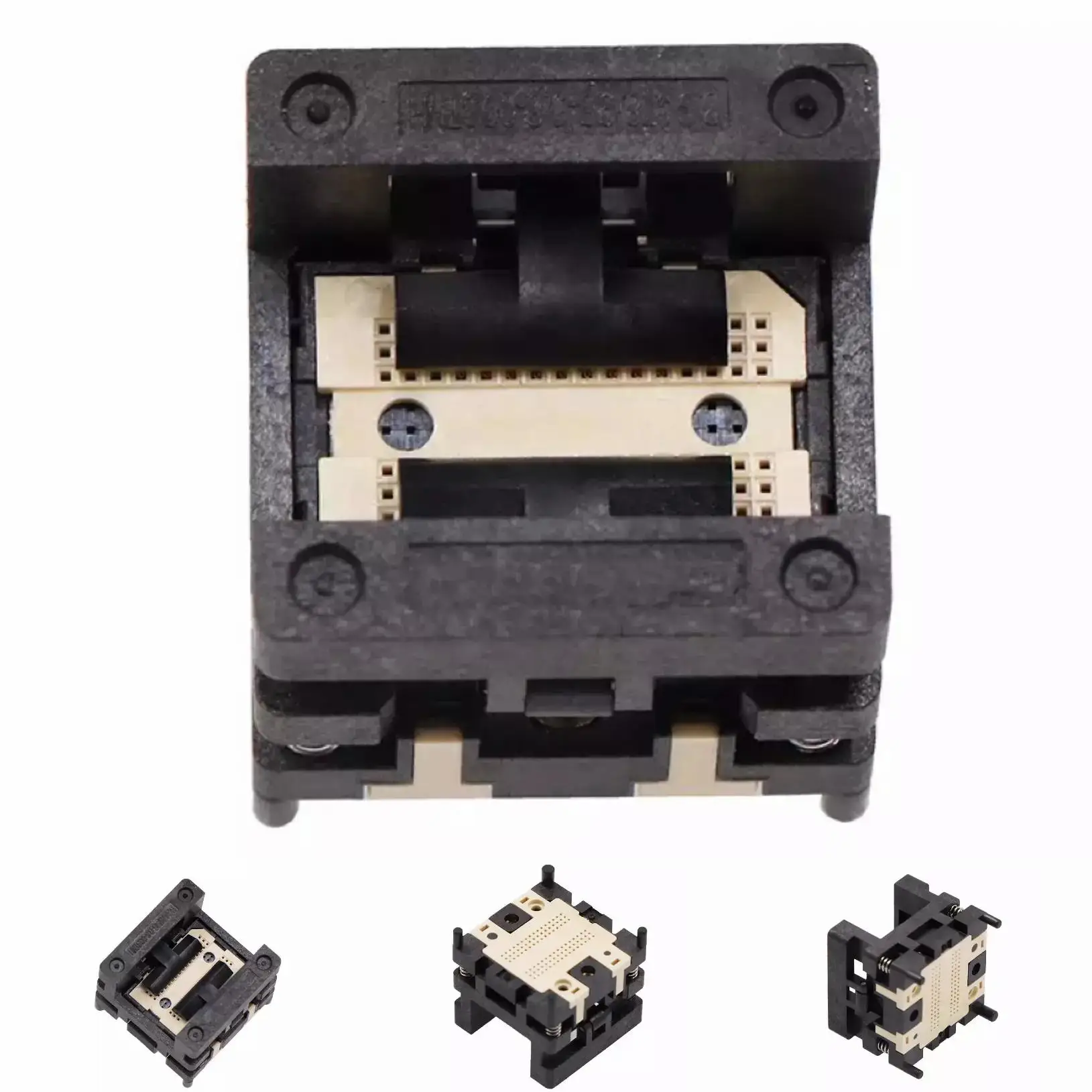 bga54-08-ddr-presa-di-pressione-verso-il-basso-a-doppia-faccia-presa-di-prova-con-passo-08-mm-45~125-℃-30-v-50-mΩ-54-pin-per-test-e-connessione