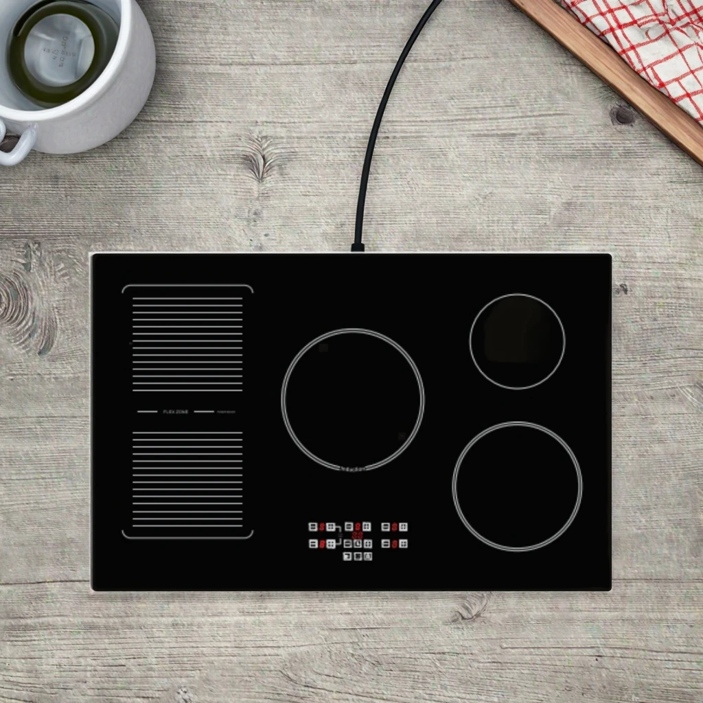 5-Burner Smart Portable China Built-In Glass Housing Induction Cooker for Kitchen & Hotel Use