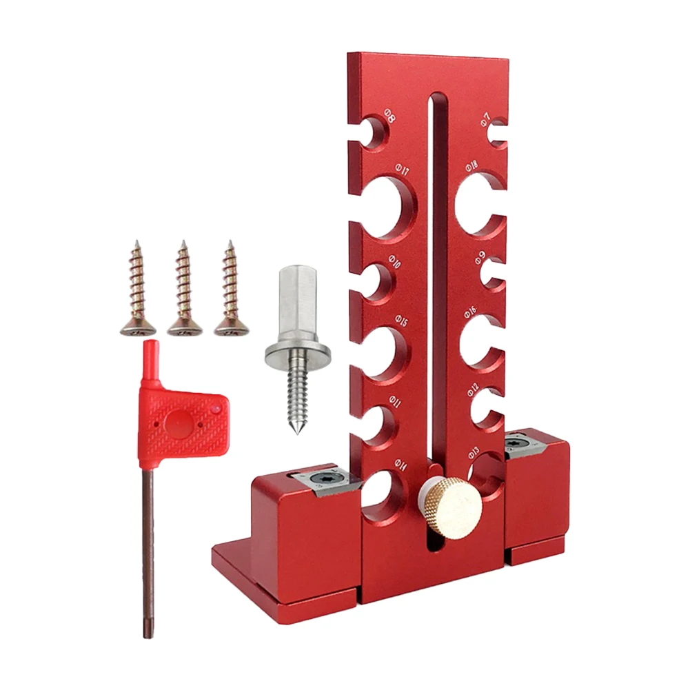 

Wooden Rod Turning Tool Electric Drill Auxiliary Punch Aluminum Alloy Material Easy To Use High Efficiency And Accuracy