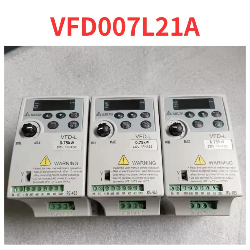 second-hand     inverter   VFD007L21A, function well   Tested well and shipped quickly