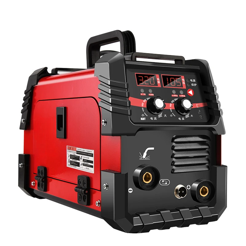 Non gas dual protection welding machine CO2 protection  manual welding dual purpose all-in-one machine, household 220V