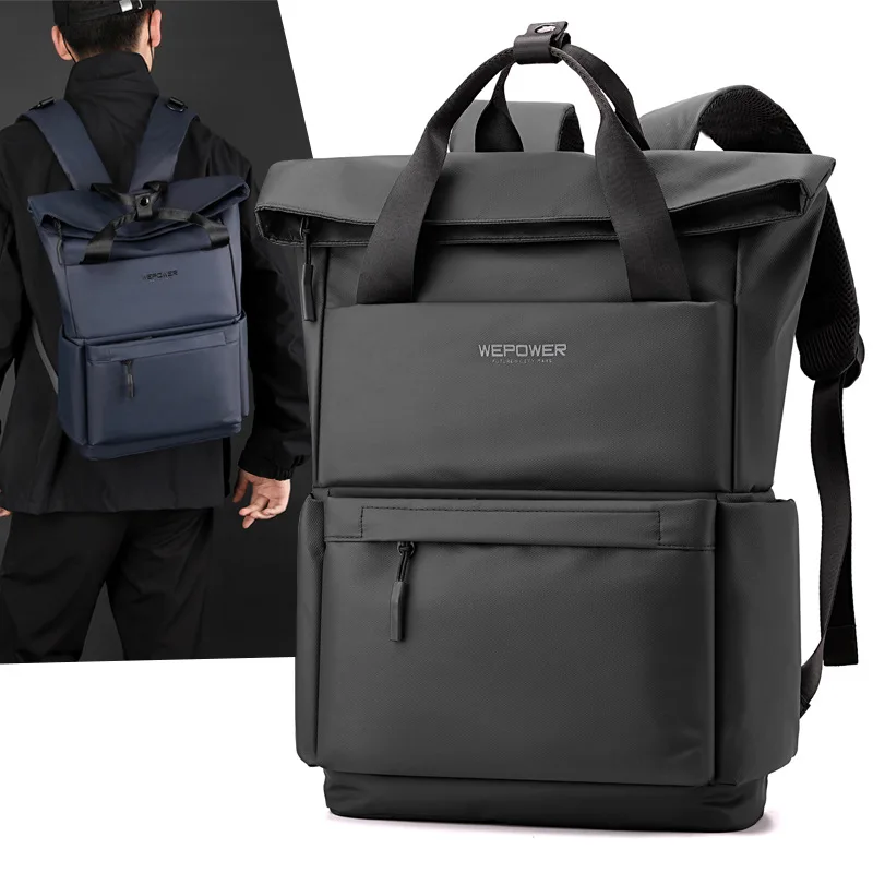 

Large Capacity Casual Men Backpack Short Trip Computer Bag Traveling Bookbag Male Waterproof Daypack Knapsack Travel Rucksack
