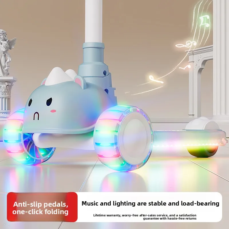 

Children 1-3-5 Years Old Baby Scooter Children Can Sit on The Scooter Portable Toy Car Folds Easily and Is Easy To Carry