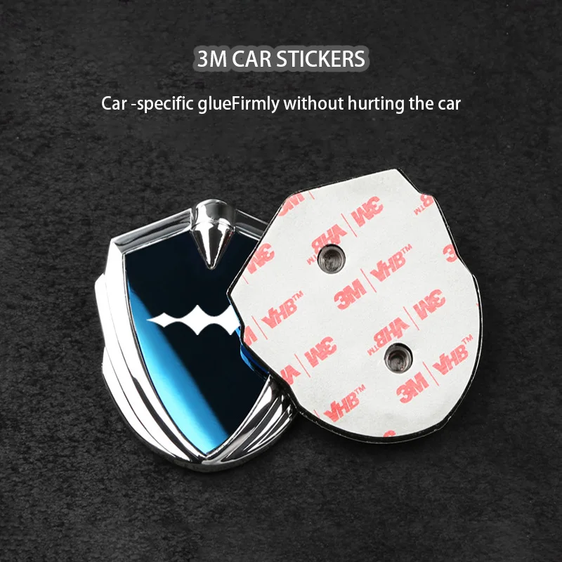 ل Byd Fangchengbao ليوبارد 5 8 مفتاح غطاء تصفية قسط تعليق اكسسوارات جسم السيارة المعادن درع ملصق مزخرفة شعار #4
