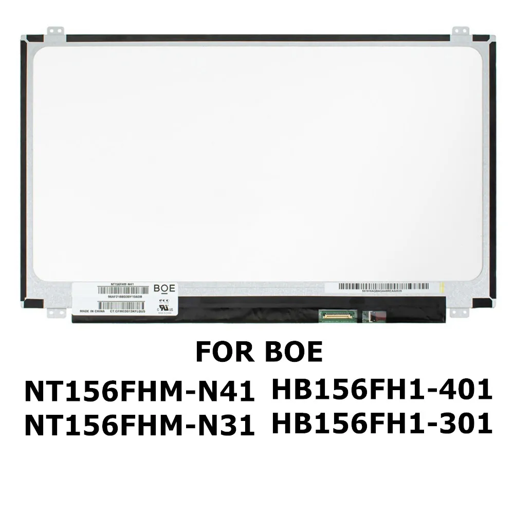 NT156FHM-N41 N156HGE-EA1 NT156FHM-N31 B156HTN03.8 B156HTN03.6 N156HGE-EA2 Genuine 15.6INCH 1080P 30PINS TN LAPTOP SCREEN
