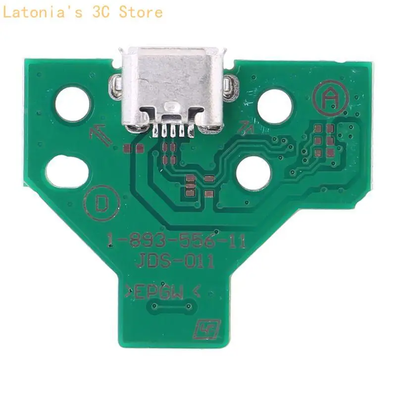 USB-Ladeanschluss-Buchsenplatine JDS-011 für Controller mit 12-poligem Flexkabel X3UB – Detail 5