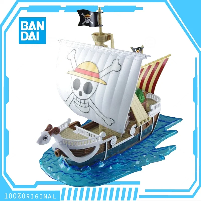 

In Stock BANDAI ANIME ONE PIECE GRAND SHIP COLLECTION GOING-MERRY Assembly Plastic Model Kit Action Toys Figures Gift