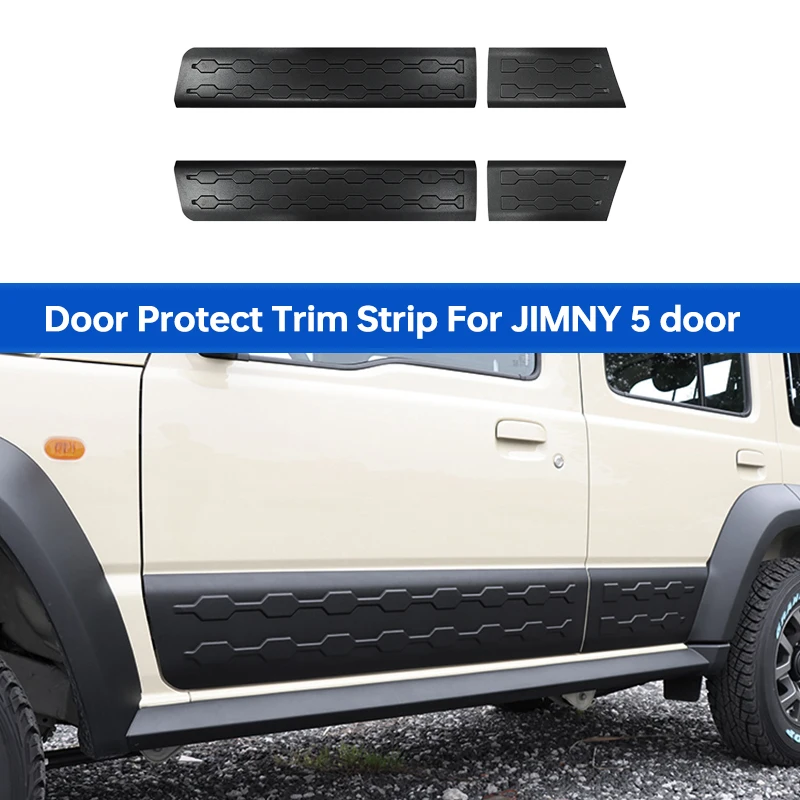 For Suzuki New JIMNY 2023 2024 5 door Car Body Exterior Side Door Anti-scratch Guard Plate Protecte Accessoriess