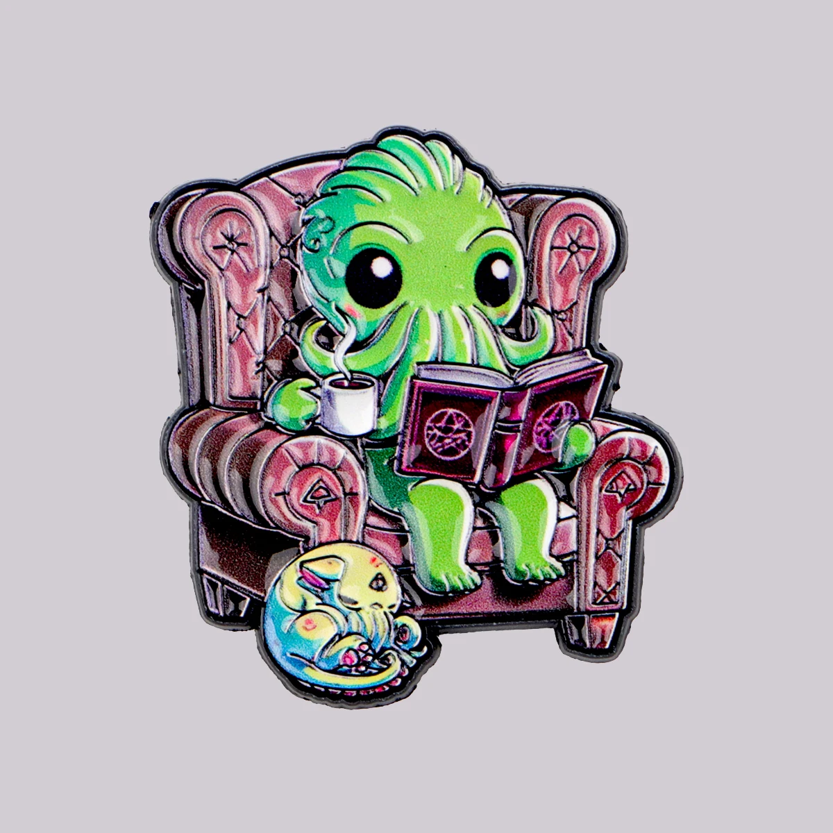 Monster Emaille Pin Niedliche Oktopus Brosche Pines Anstecknadeln Abzeichen auf Rucksack Kleidung Accessoires Retro Schmuck Freunde Geschenke