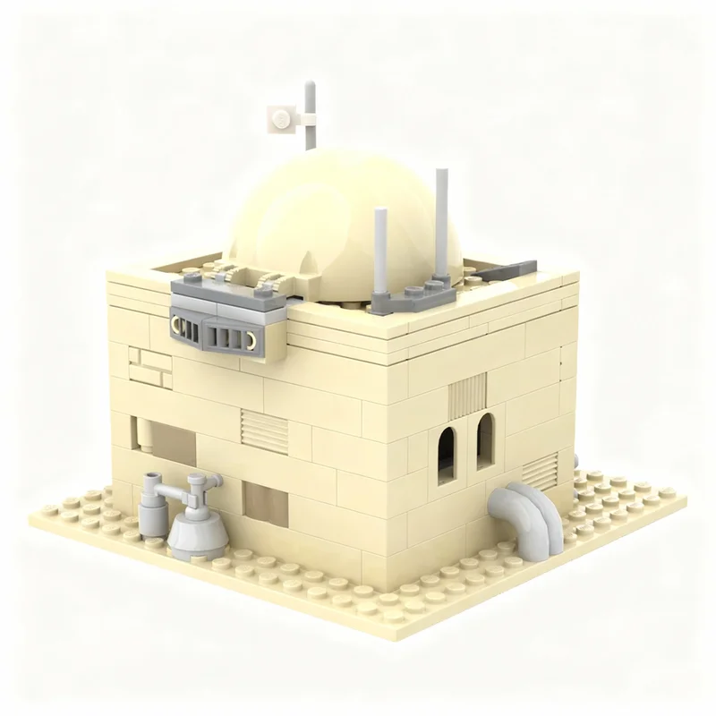 197pcs MOC Tatooine House 1 Wi - đánh giá và giá Interior Design Lego