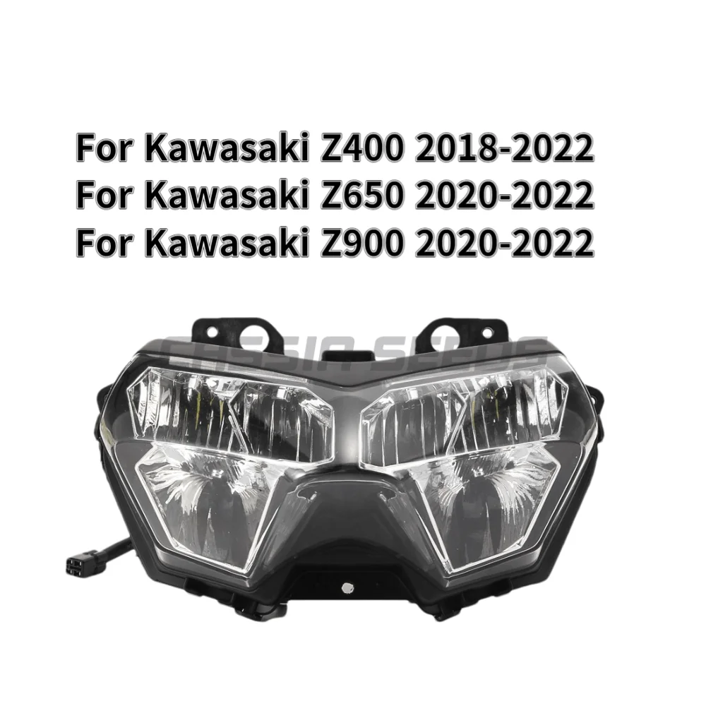 

Запчасти для мотоциклов, фара в сборе для Kawasaki Z400 2018-2022 Z650 2020-2022 Z900 2020-2022