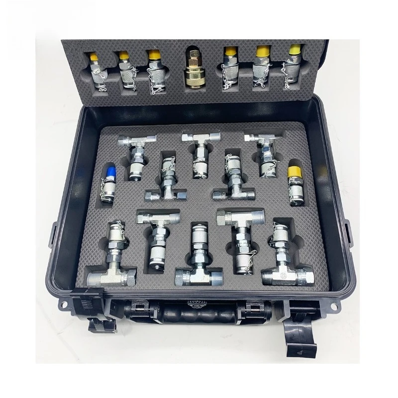 

Excavator Hydraulic Spare Parts Pressure Gauge Test Kit