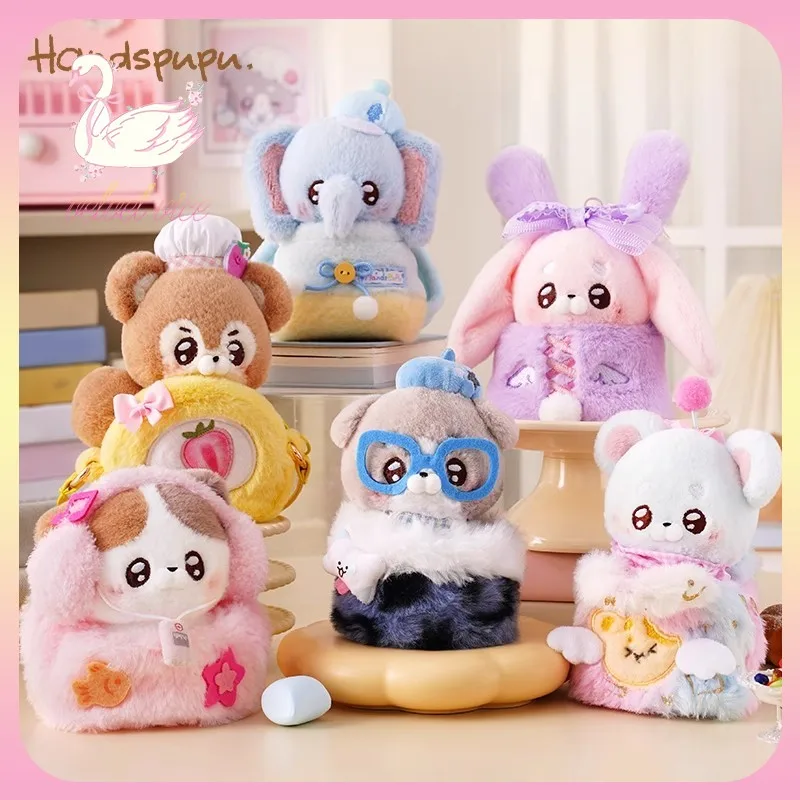 

Original Handspupu Accompanying Cute Series Doll Pendant Plush Toy Dog Rabbit Doll Comfort Toy Birthday Gift Girl