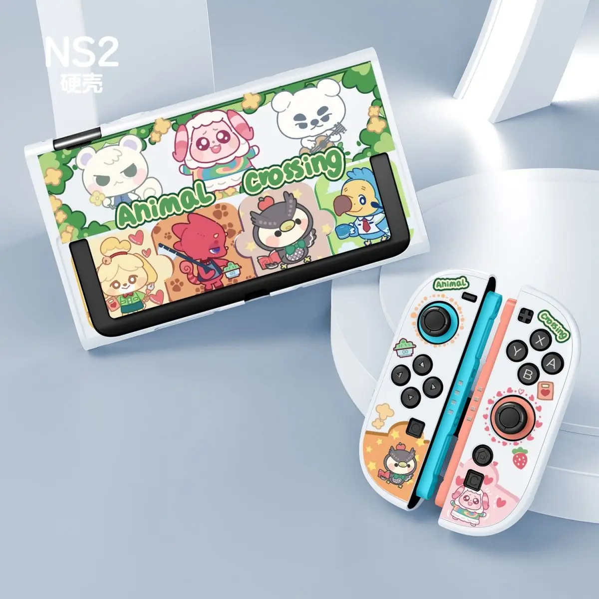 Cartoon Split Protective Case for Nintendo Switch 2 OLED NS Can Be Inserted Into The Dock Joy-Con Game Console Controller cover