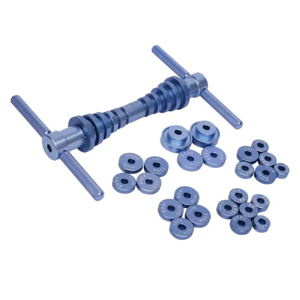 

18-гранные блоки давления, инструмент для установки велосипедного подшипника, мягкая хвостовая рама, чехол для переноски, набор прессовых подшипников ступицы втулки в сборе