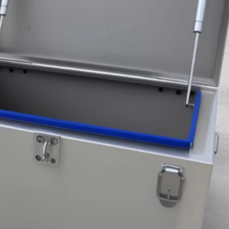 Waterproof Toolbox Tough Build Handheld Tool Storage Box Stainless Steel Lockable Toolbox Hard Case Large Portable Suitcase