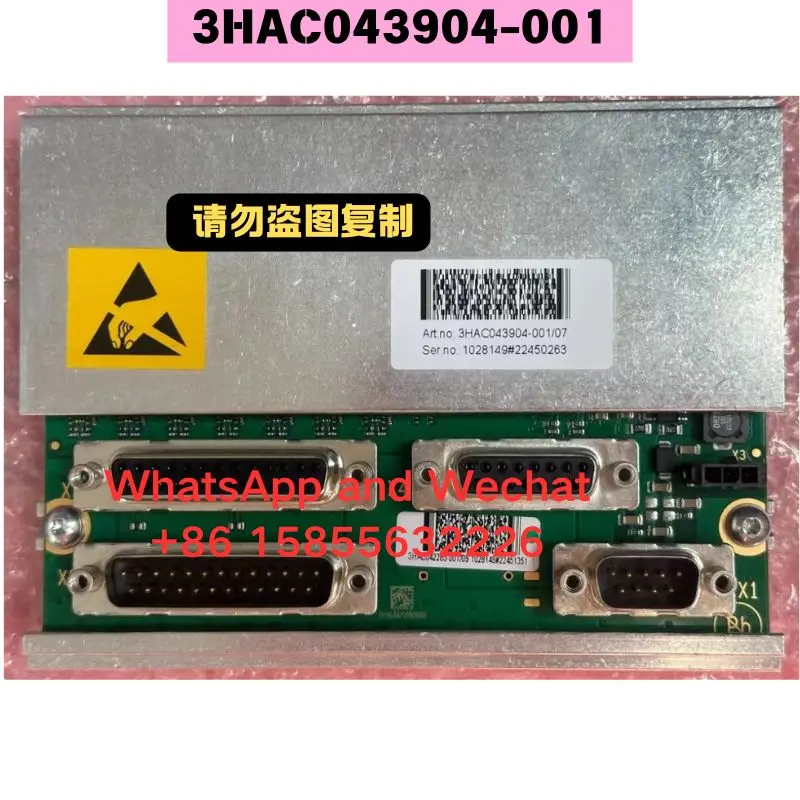 Used OEM disassembled parts 3HAC043904-001 Serial port measurement SMB board Functional test OK