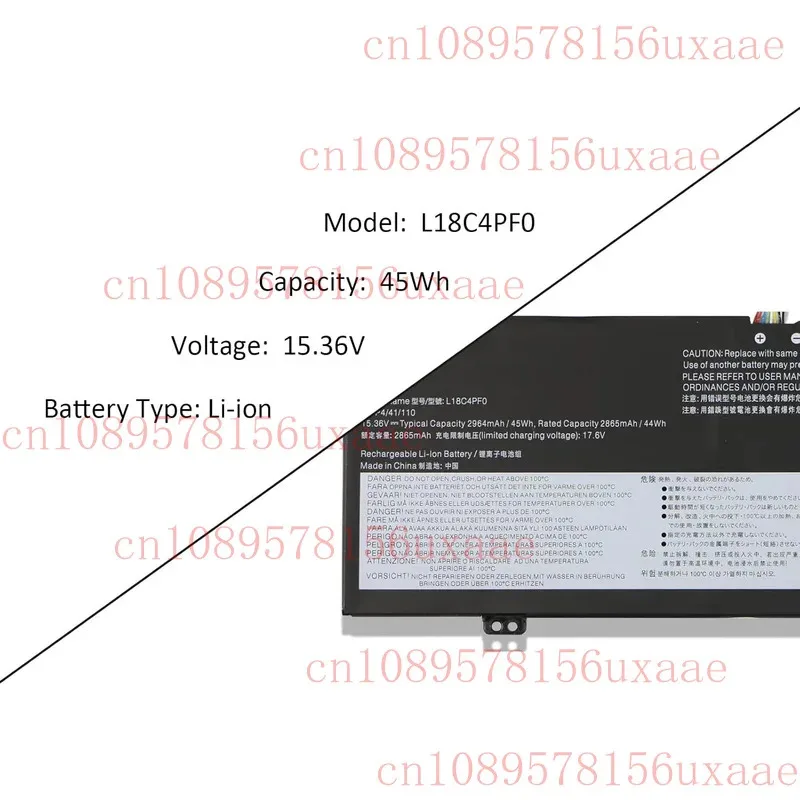 

L18c4pf0 l18d4pf0 l18m4pf0 аккумулятор для Lenovo thinkbook 13s-mail 14s-nil 13s-iwl XMSJ