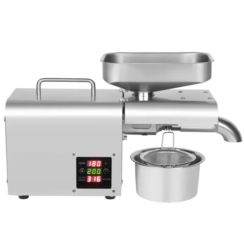 

LBT01T Thermal control Stainless Steel Oil Pressers Automatic Home/Commercial peanut Oil Press Machine