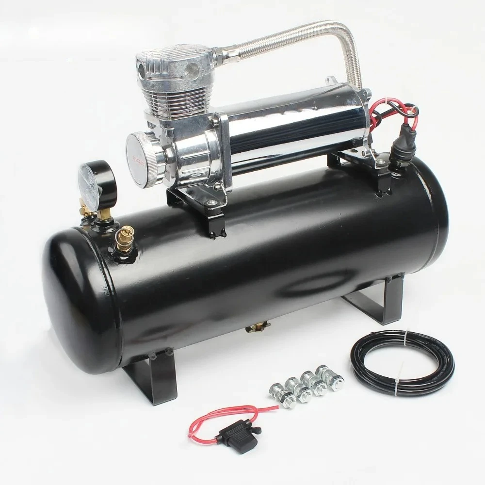 Car modification suspension air pump 2.5 gallon gas tank 12V car air pump 200psi