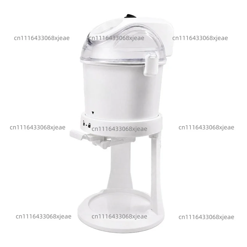 110V US standard household pre-cooled ice cream machine 1L self-made DIY cone mini ice cream machine 15W